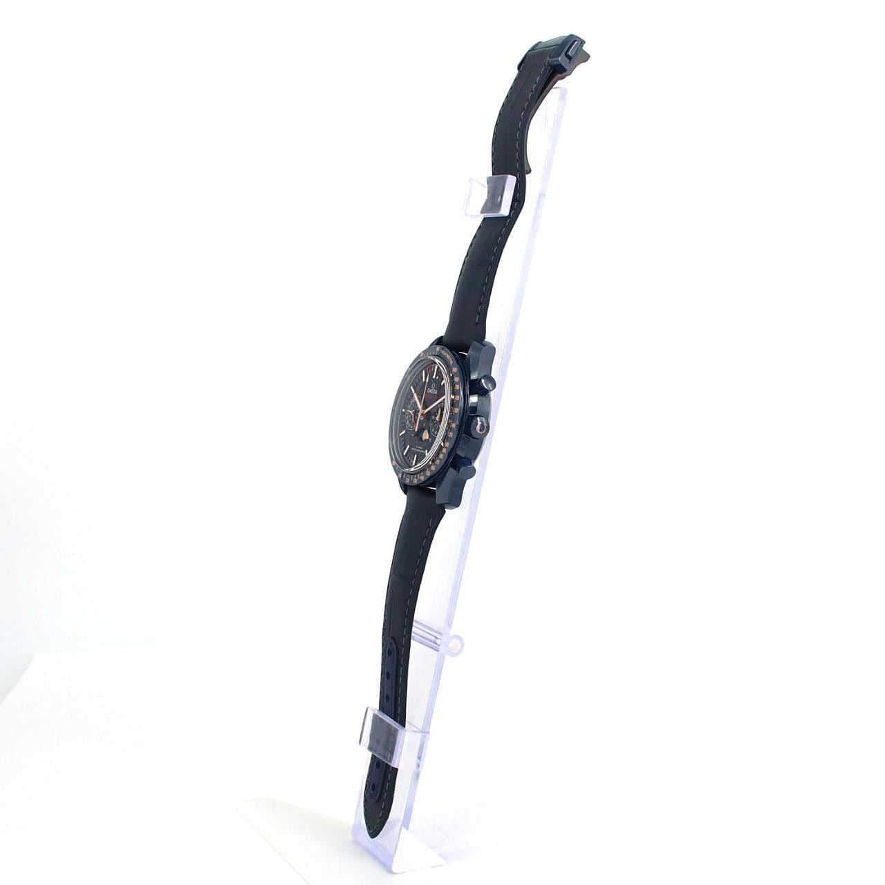 オメガ スピードマスタームーンフェイズブルーサイドオブザムーン 304.93.44.52.03.002 セラミック 自動巻