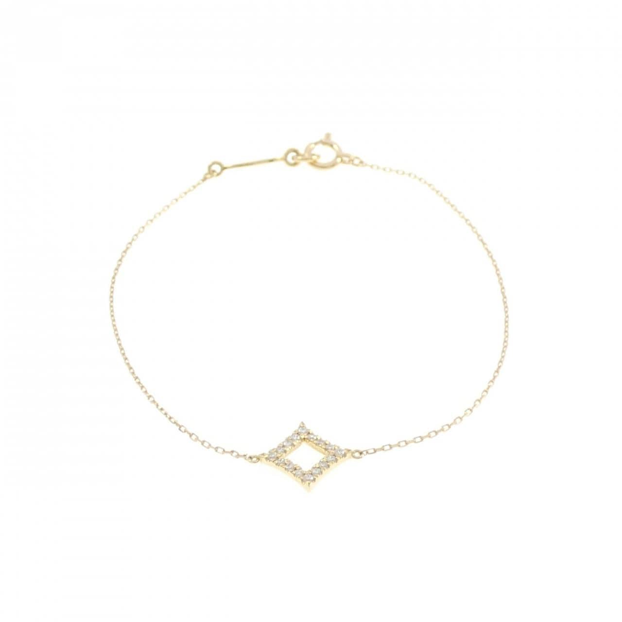 AHKAH钻石形手链 0.08克拉