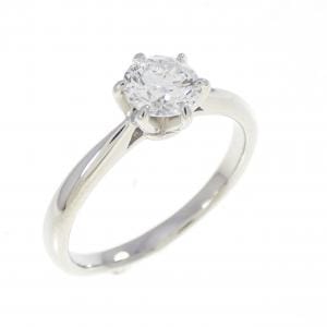 PT950 ダイヤモンド リング 0.46CT D IF 3EXT