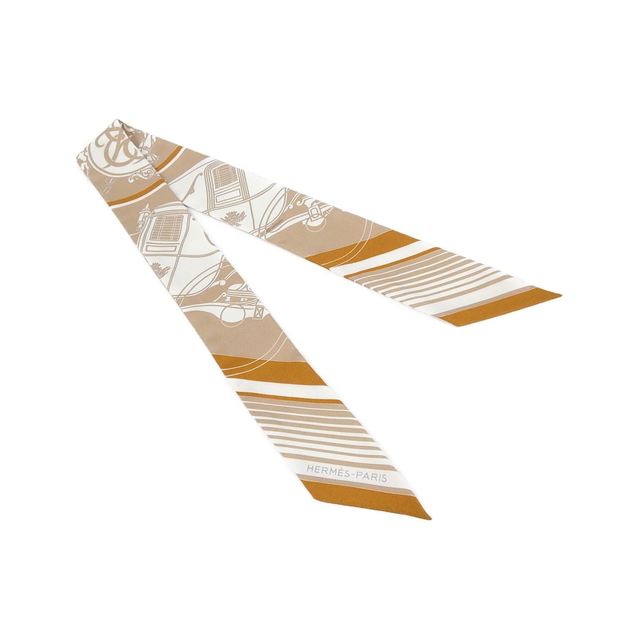 エルメス EX-LIBRIS ツイリー 063791S スカーフ