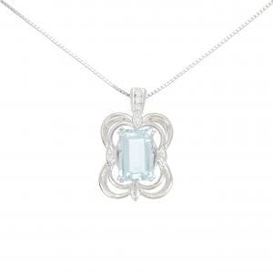 Aquamarine necklace