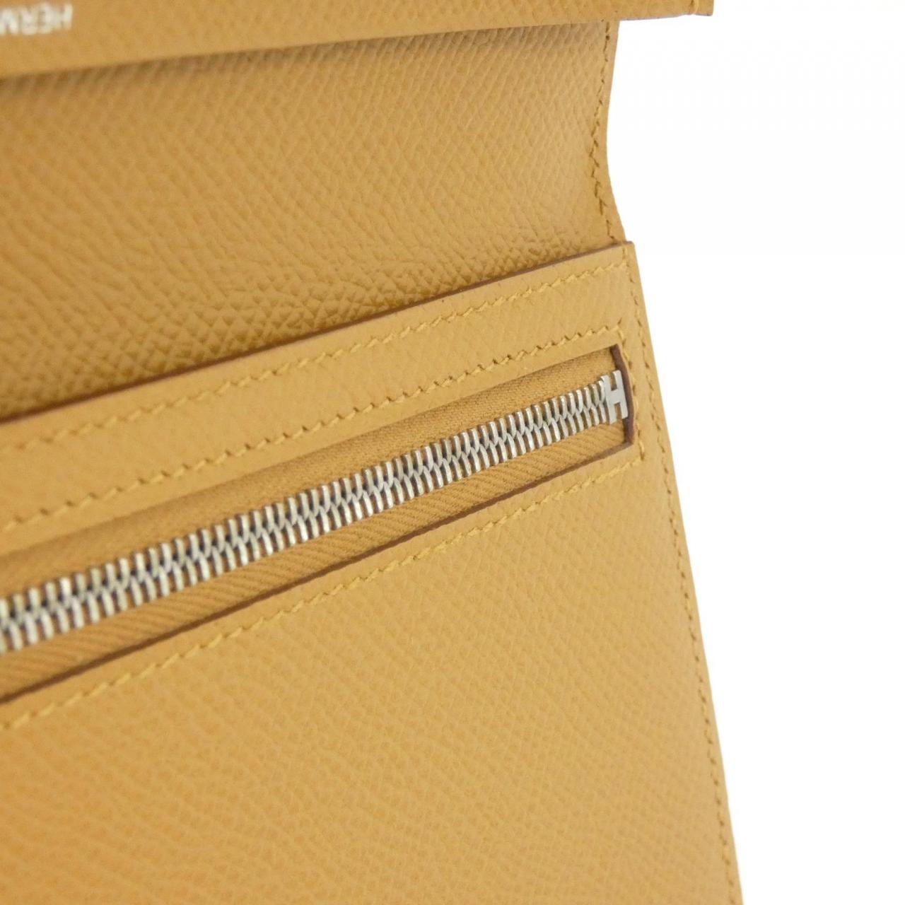 HERMES Bearn Soufflé 039785CK Wallet