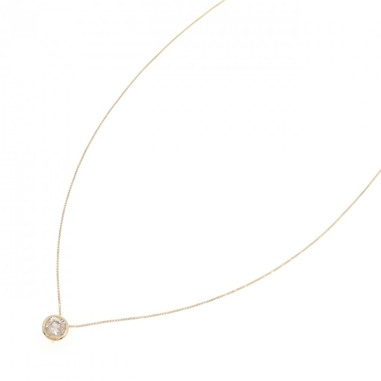 K18YG ダイヤモンド ネックレス 0.3CT