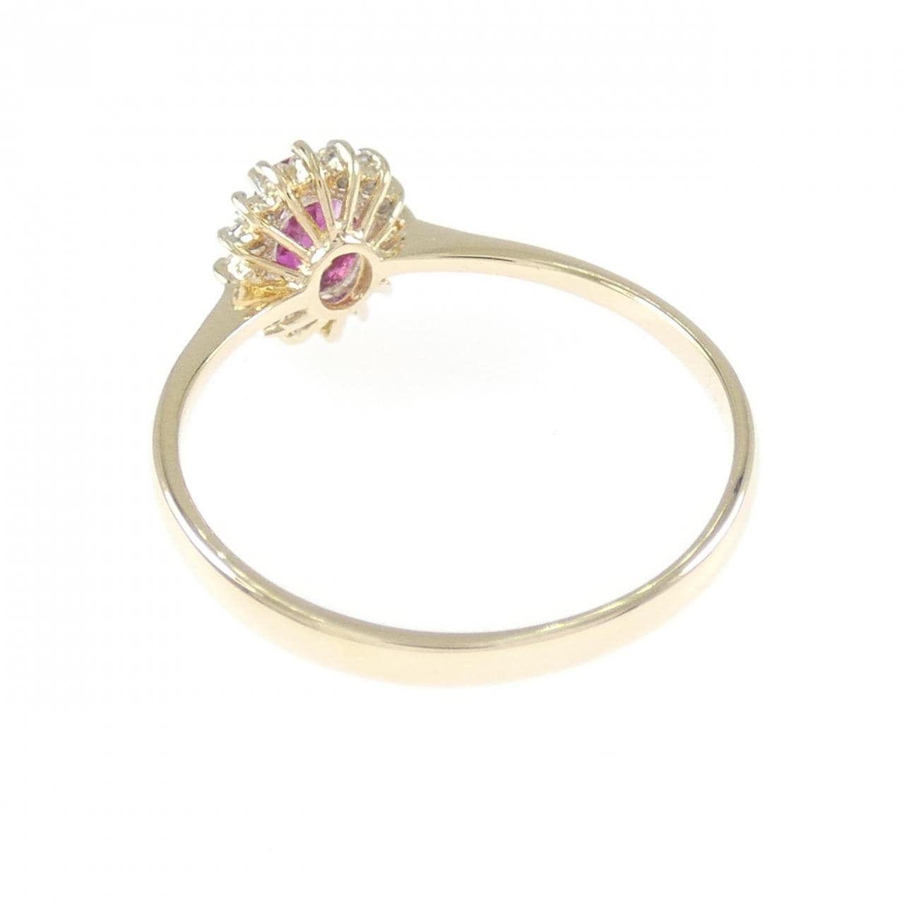 585YG/585WG ルビー リング