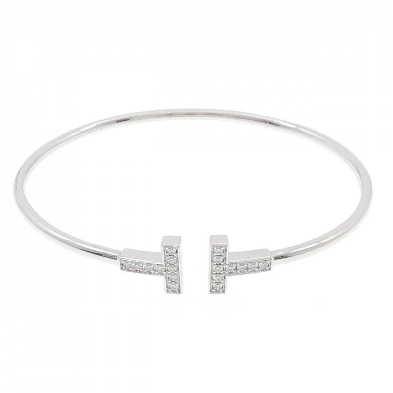 ティファニー Tワイヤー バングル