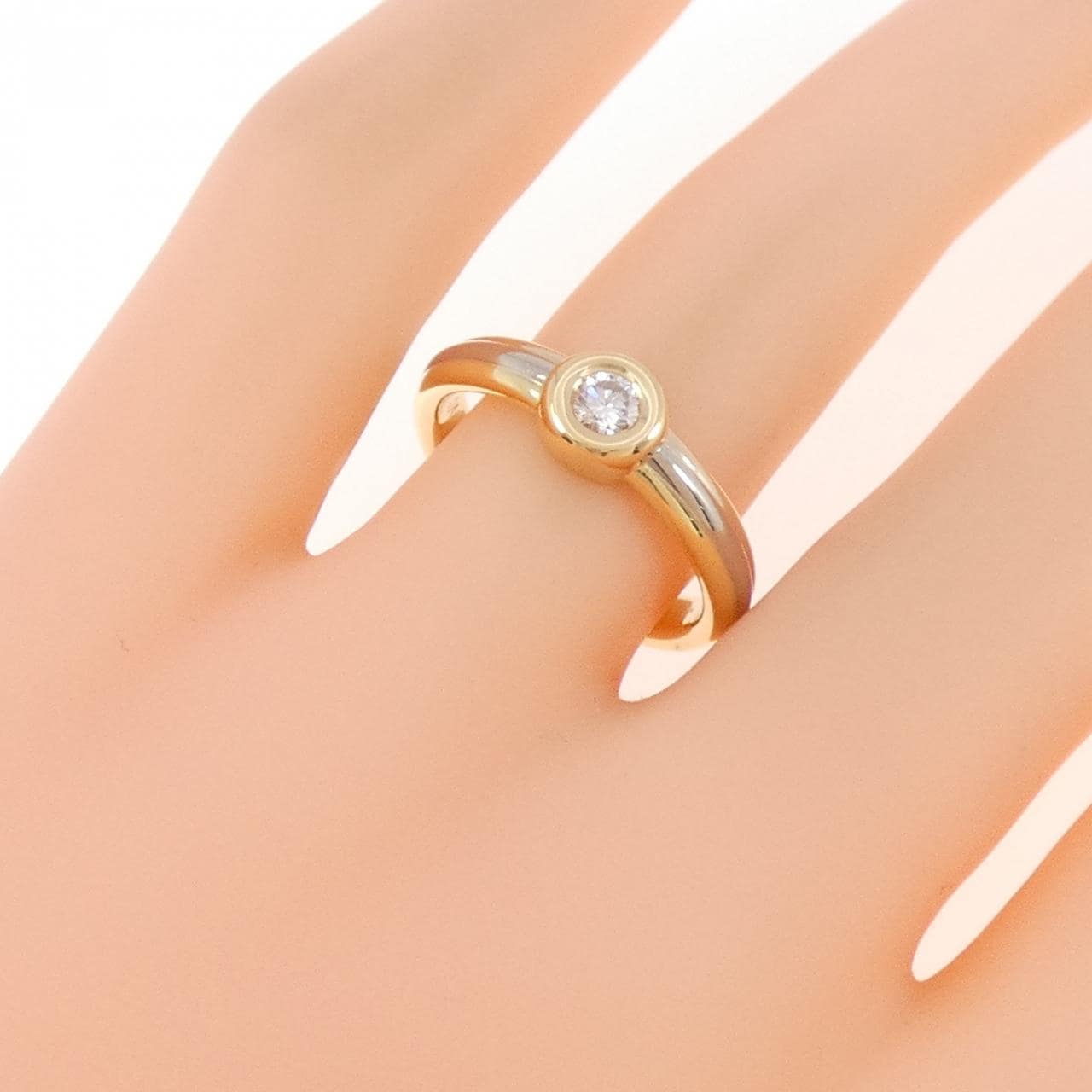 カルティエ モノストーン リング