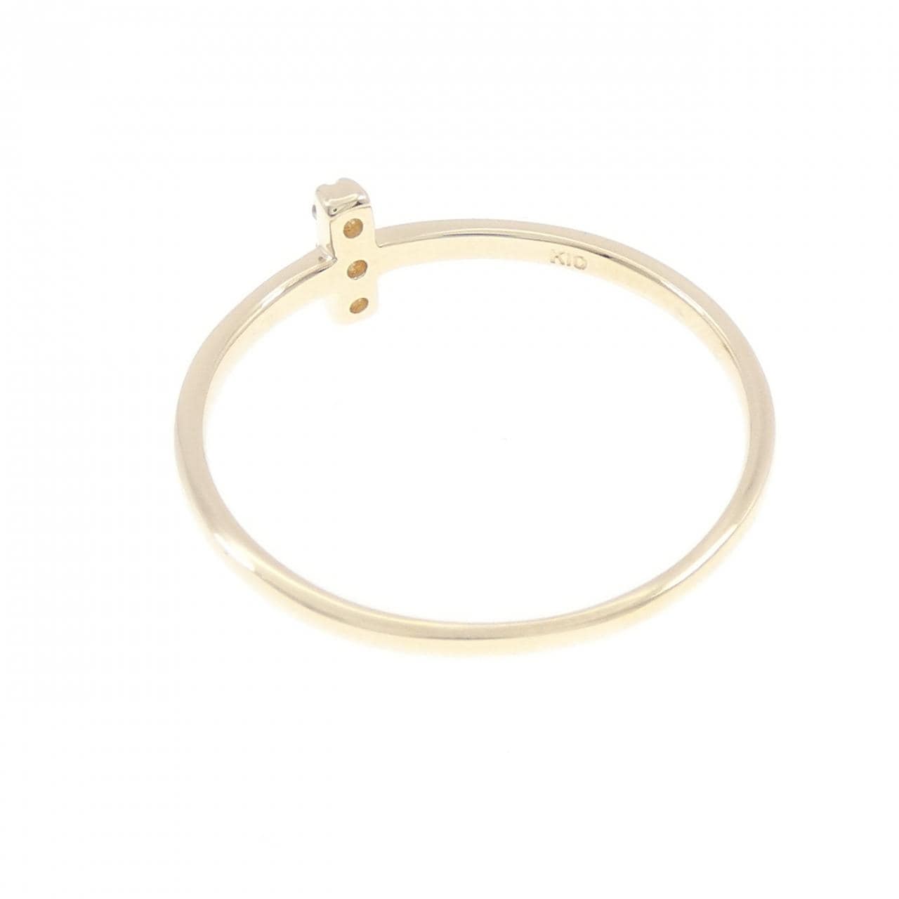 K10YG ダイヤモンド リング