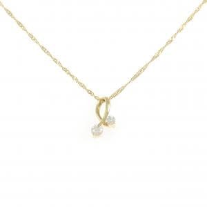 K18YG ダイヤモンド ネックレス 0.21CT