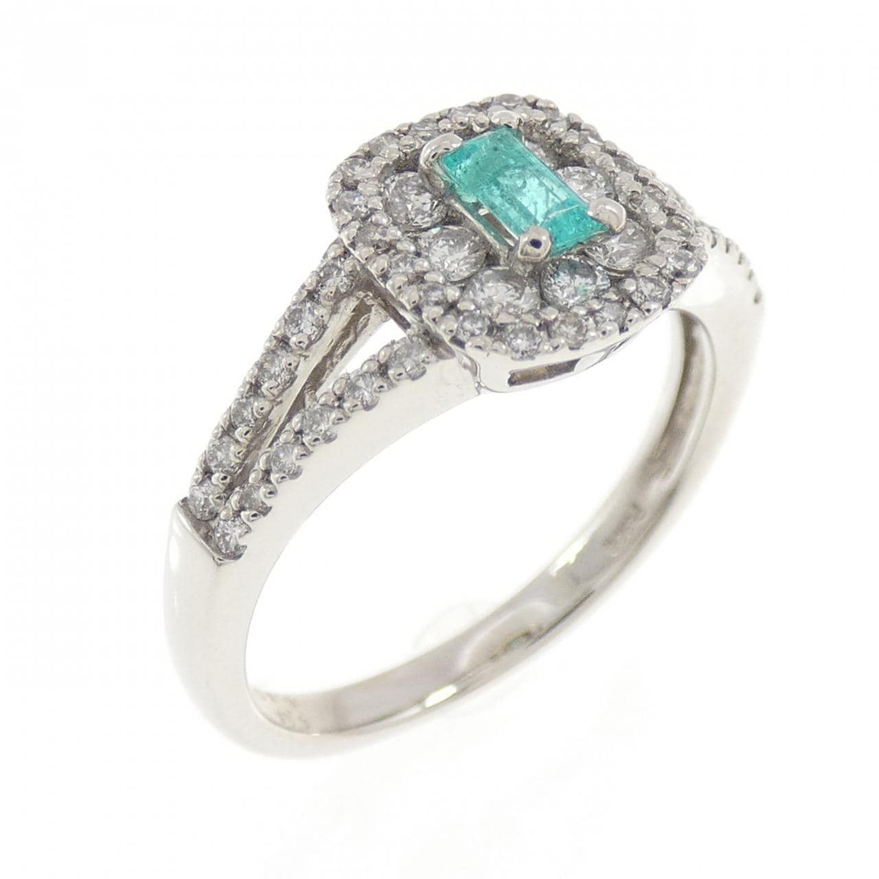PT900 パライバトルマリン リング 0.14CT
