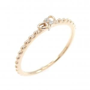 エテ リボン ダイヤモンド リング 0.01CT