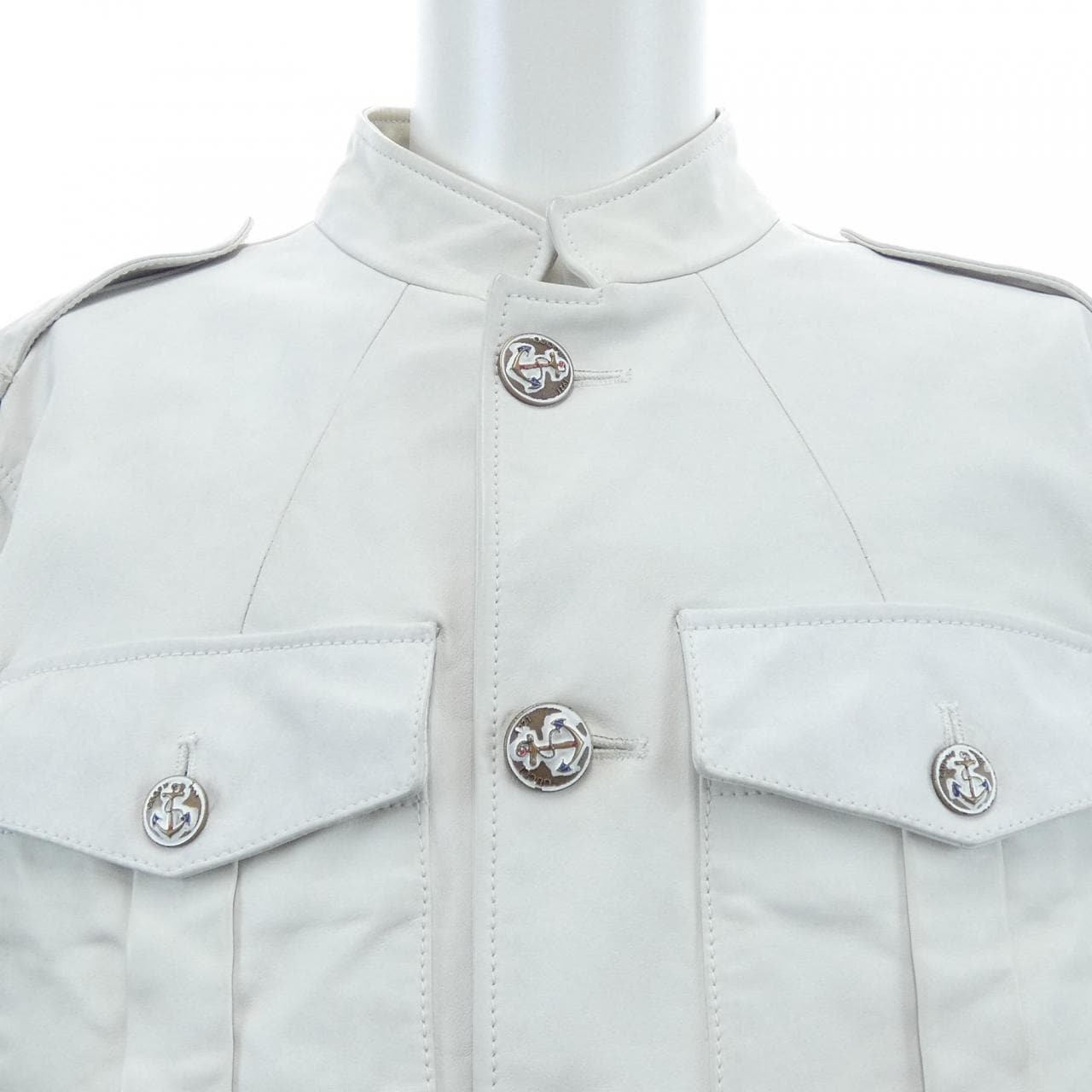 グッチ GUCCI 376521 XG088 レザージャケット