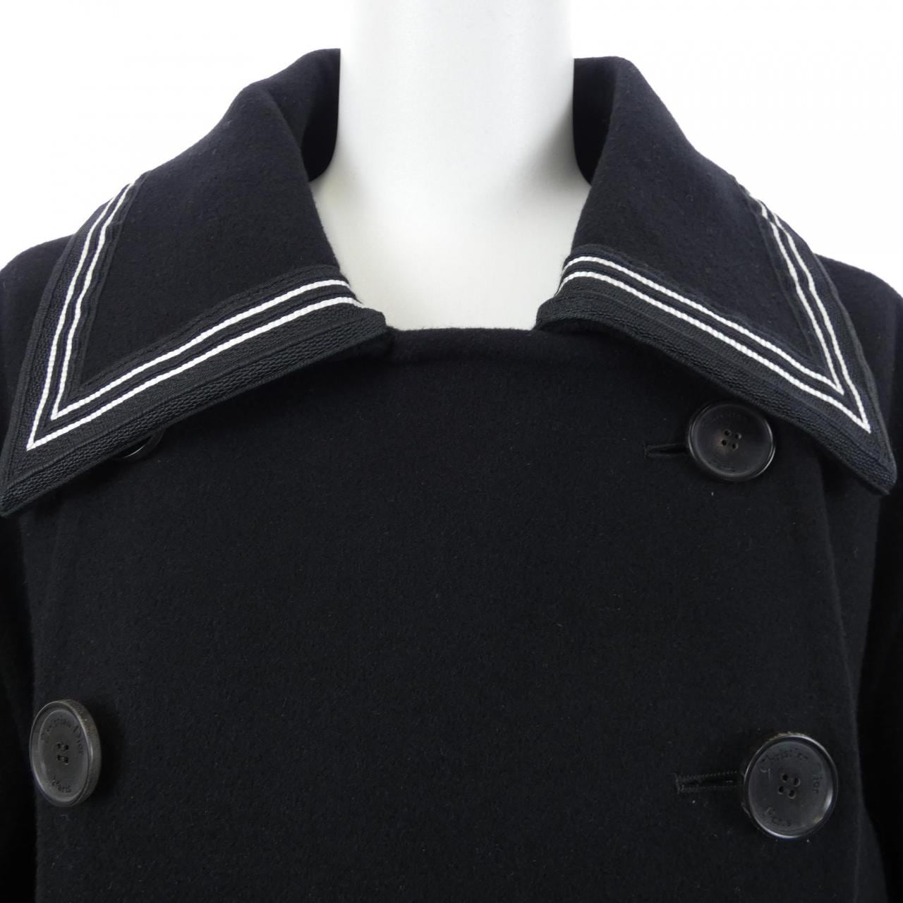 クリスチャンディオール CHRISTIAN DIOR ダブルブレストピーコート 610C58A1116 ジャケット