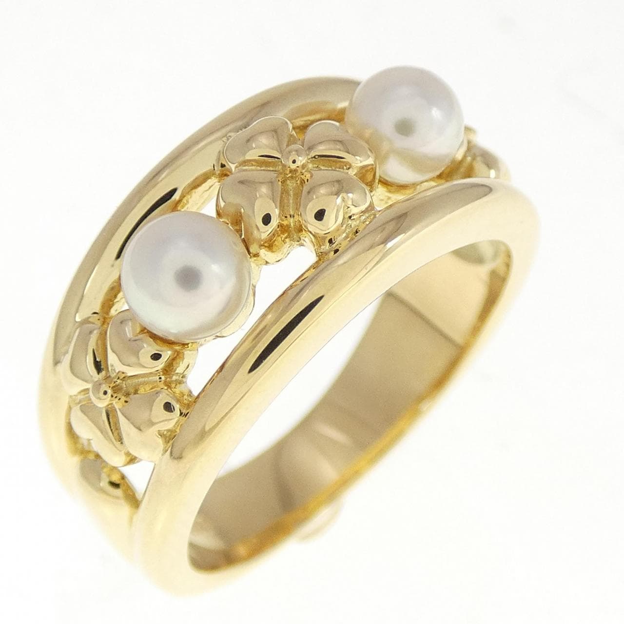 MIKIMOTO akoya pearl ring