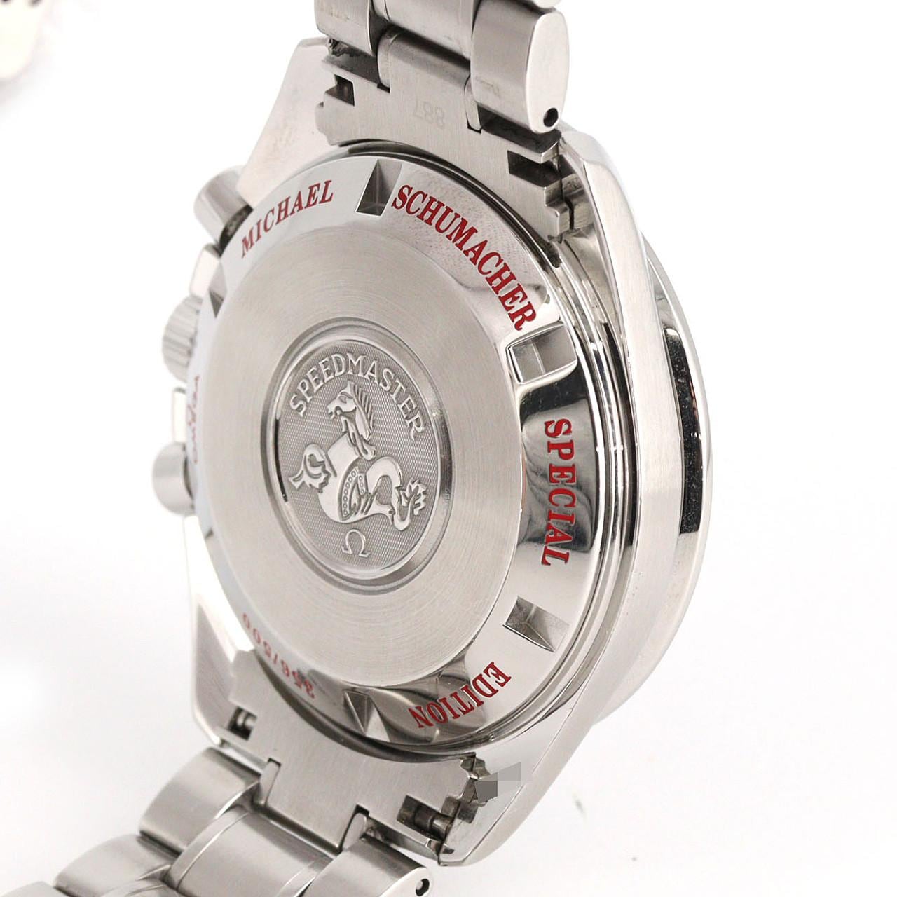 オメガ スピードマスターシューマッハ･スペシャルエディション 3853.32 SS 自動巻