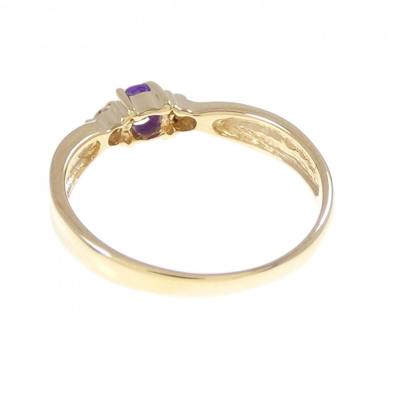 K18YG アメジスト リング