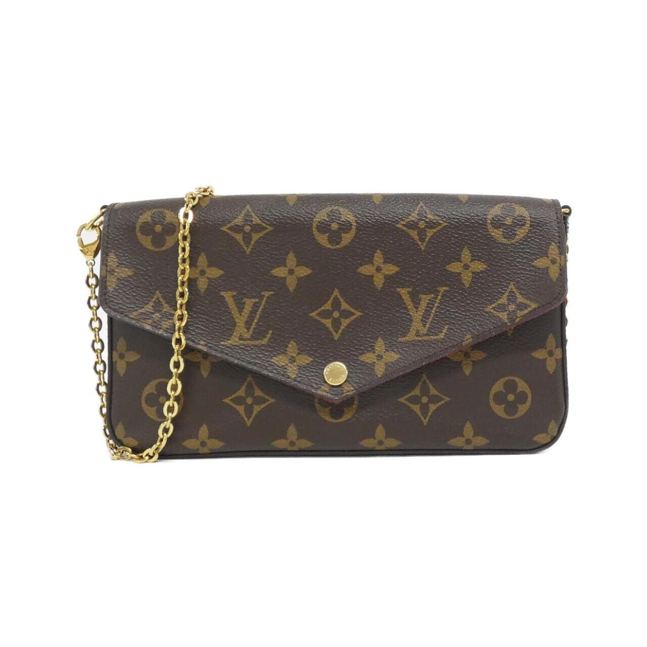 LOUIS VUITTON Monogram Pochette Félicie M61276 肩背包