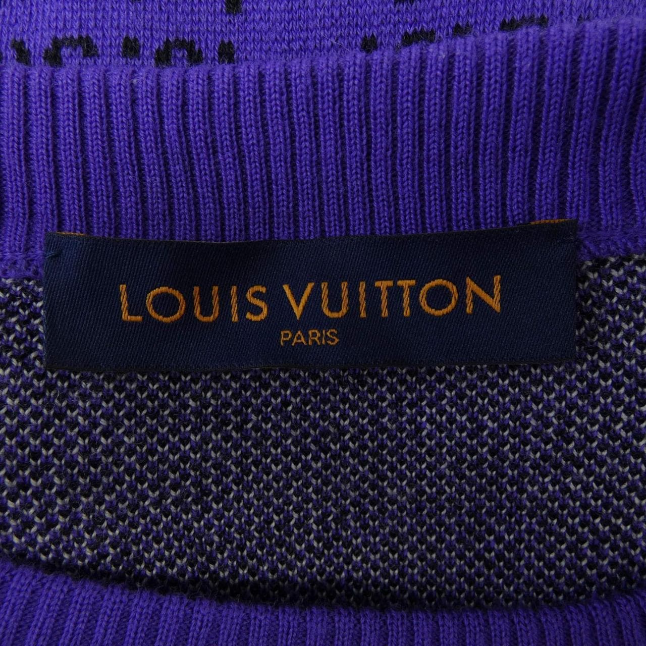 ルイヴィトン LOUIS VUITTON スタジオジャカードクルーネック HNN93WZLL ニット