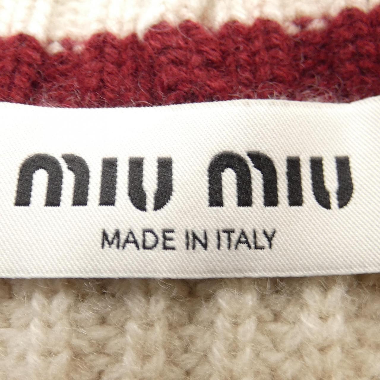 ミュウミュウ MIU MIU MMF840 SOOO 138R カーディガン