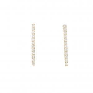 【リメイク】K18YG ダイヤモンド ピアス 0.40CT