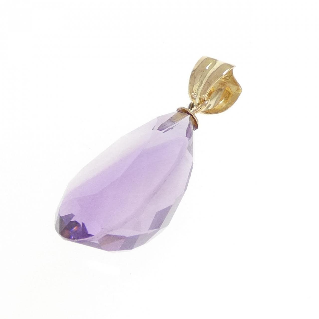 K18YG紫水晶吊墜