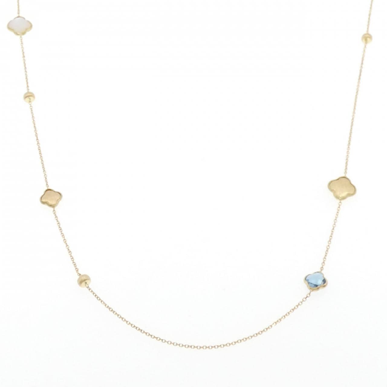 750YG マザーオブパール ネックレス