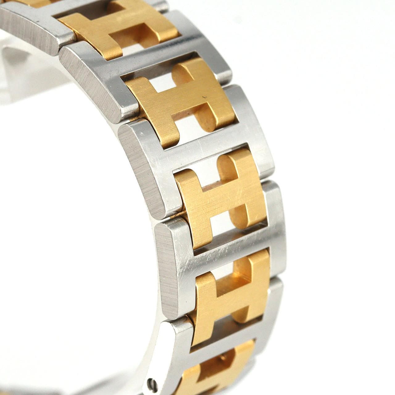 【ノーメンテナンス還元価格】エルメス クリッパー　コンビ SSxGP クォーツ