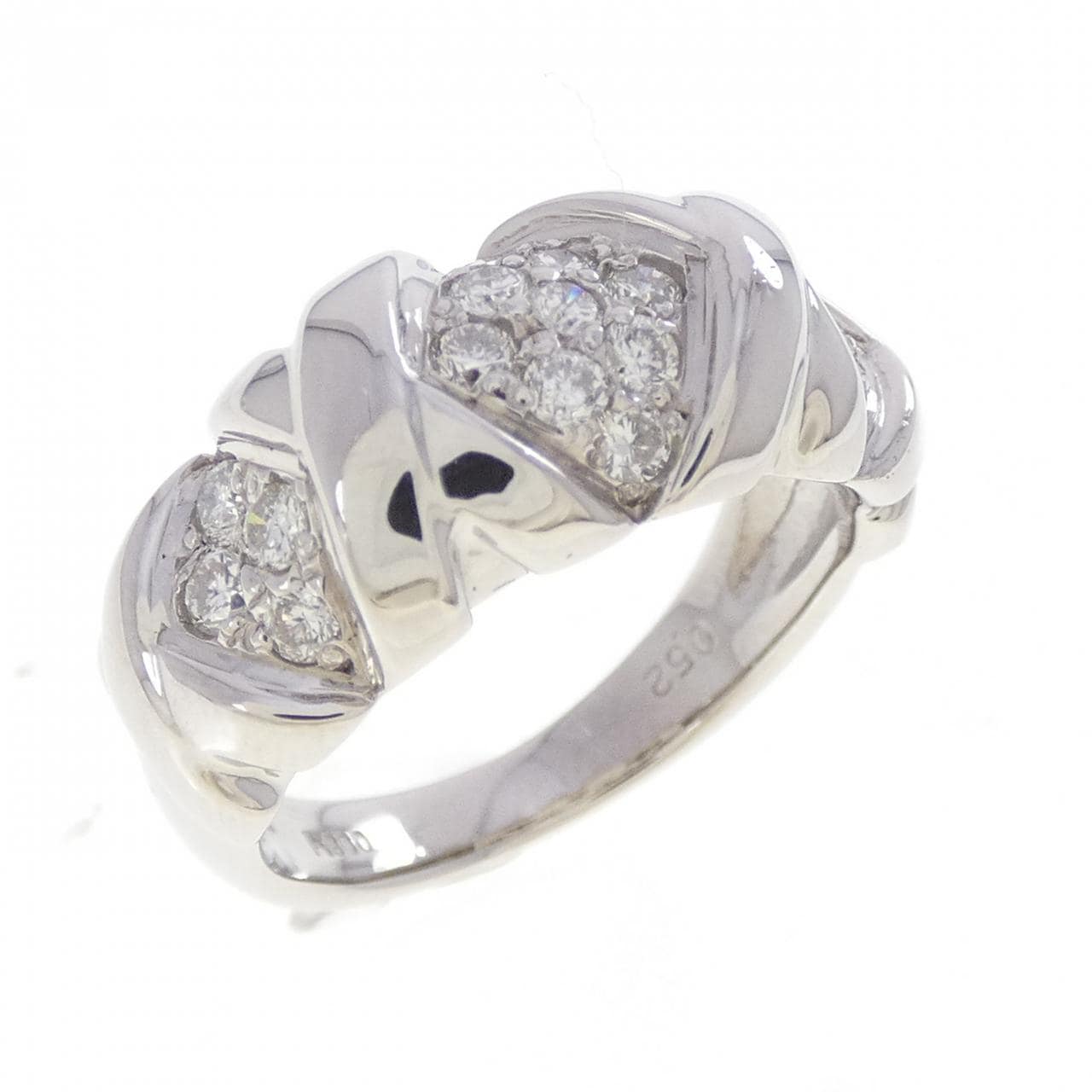 PT900 ダイヤモンド リング 0.52CT