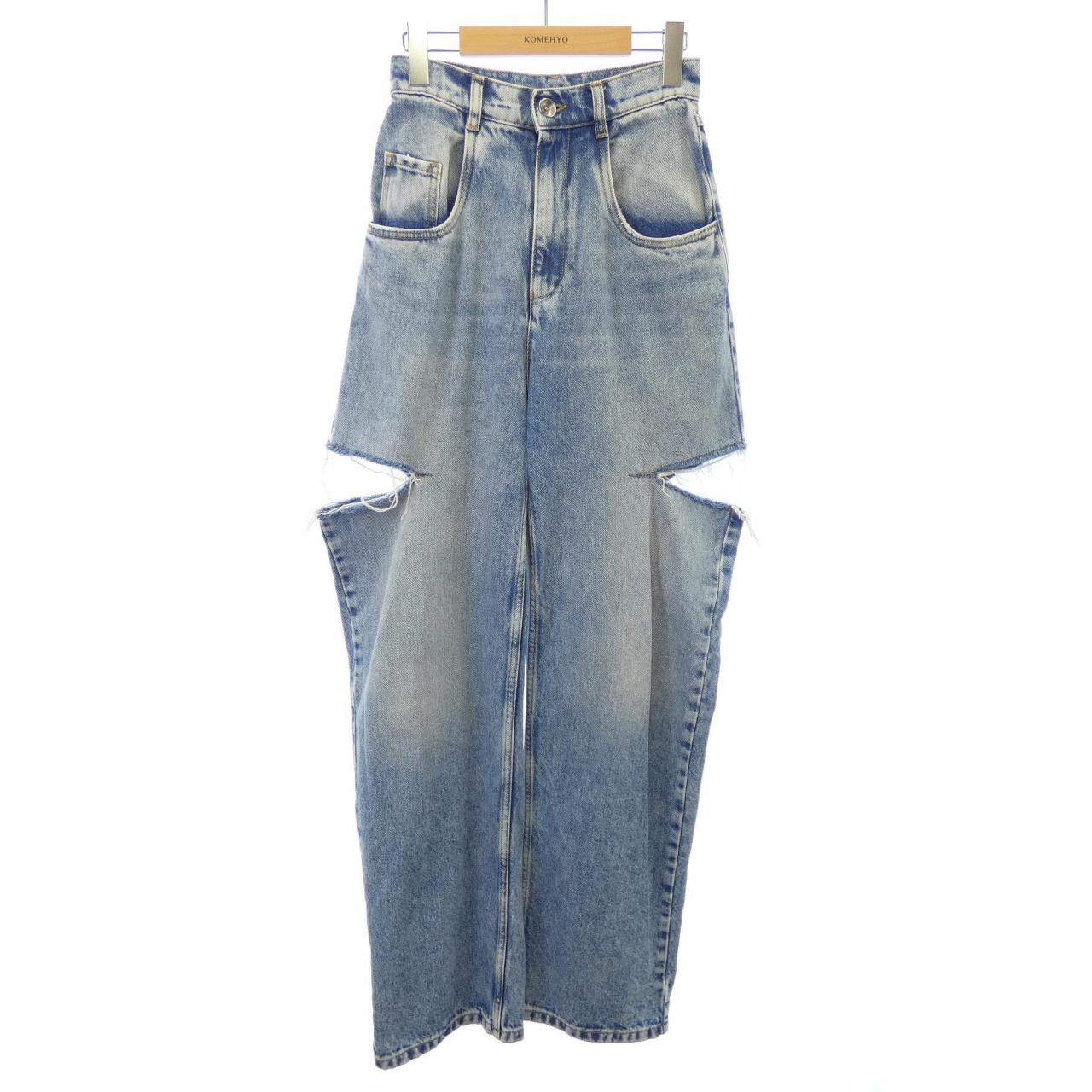 メゾンマルジェラ Maison Margiela スラッシュディテール S51LA0051 ジーンズ