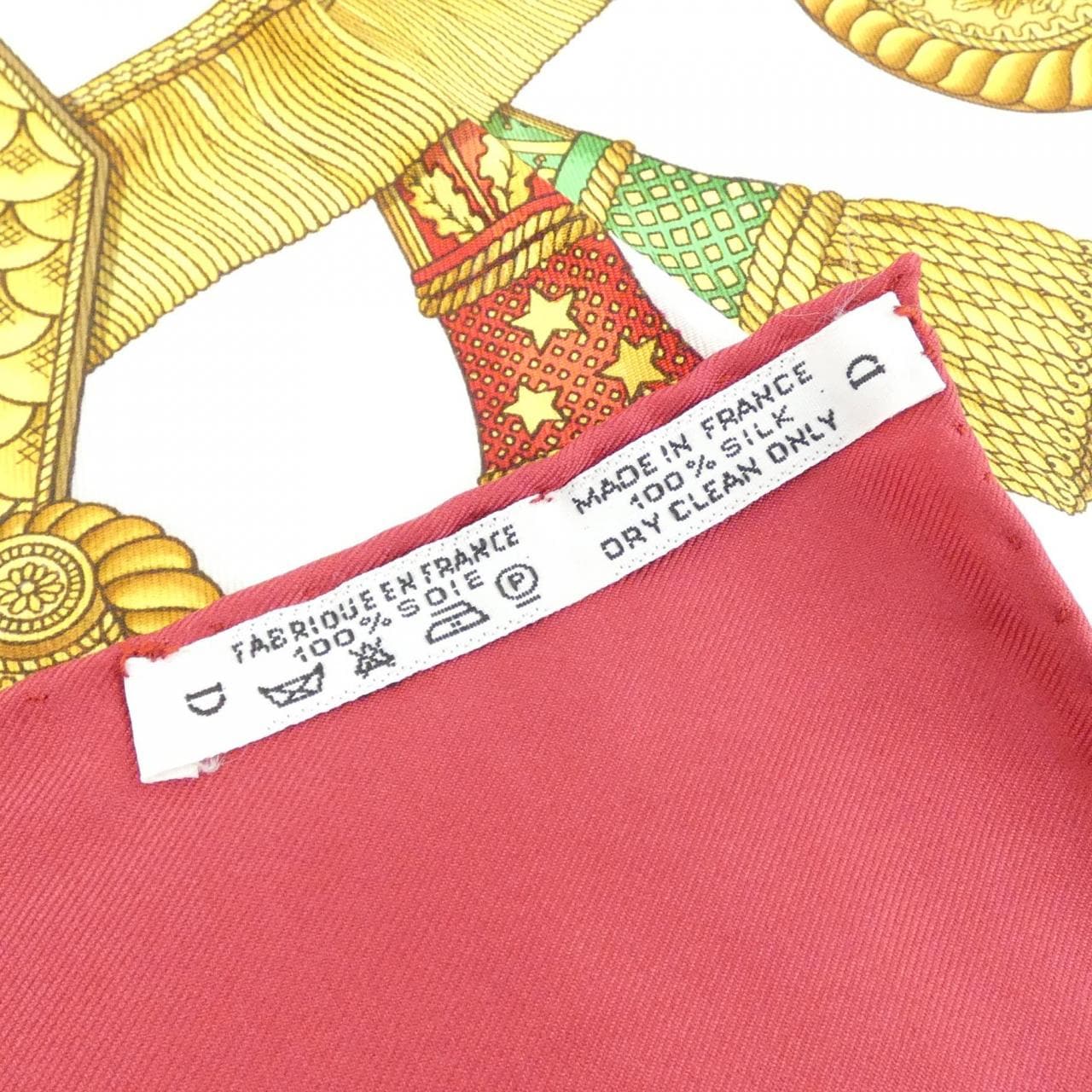 エルメス LES TAMBOURS カレ スカーフ