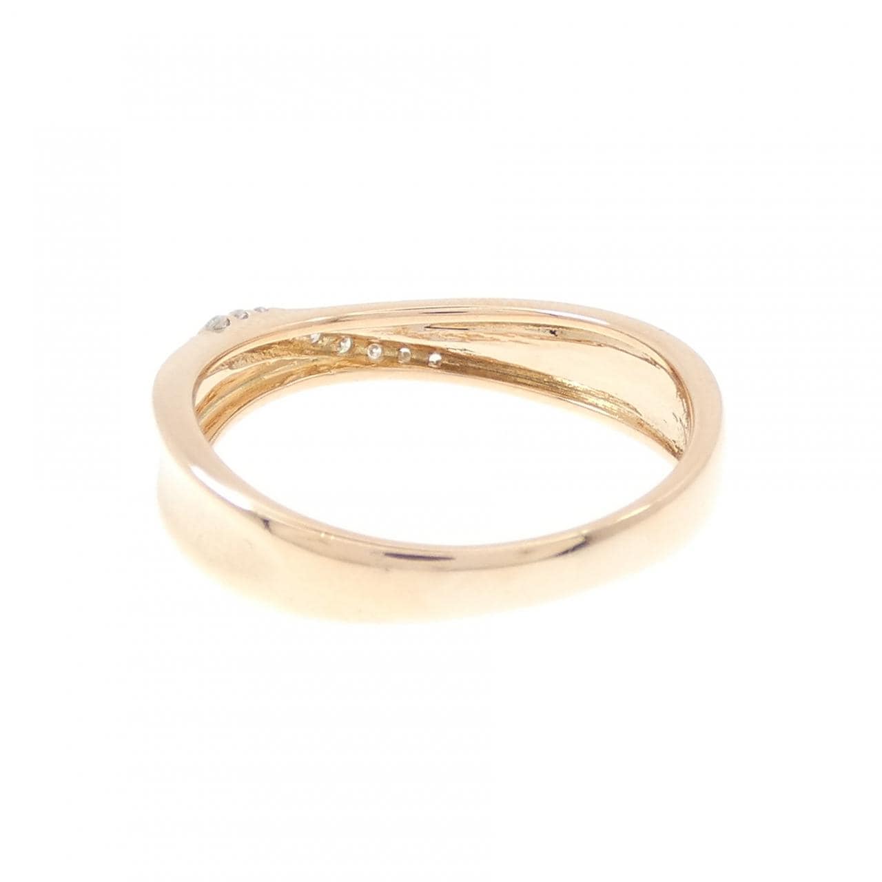 クミキョク ダイヤモンド リング 0.07CT