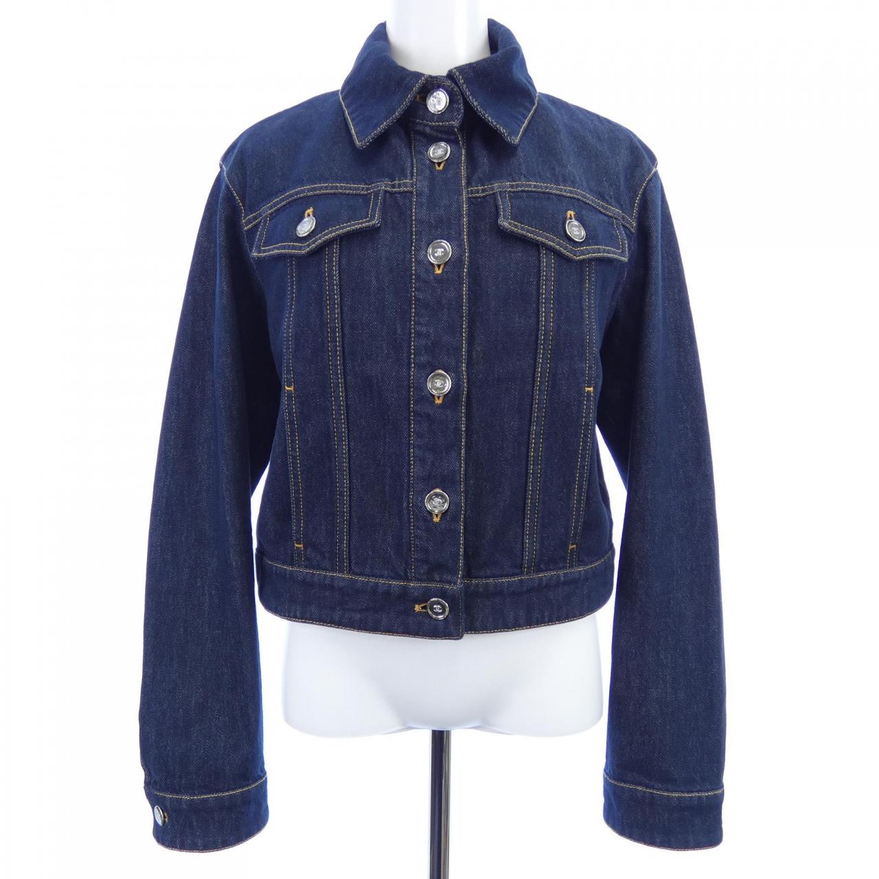 シャネル CHANEL LOOK42 P78799V71012 デニムジャケット