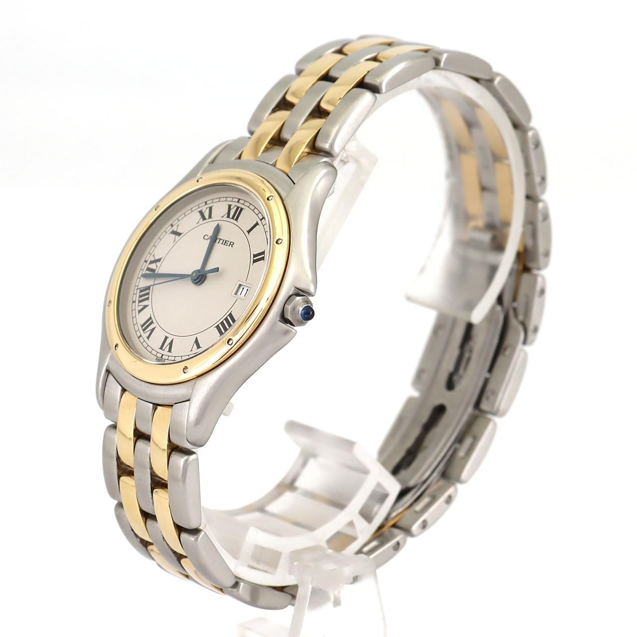 Cartier Panthere Cougar LM 2ROW W35006B6 SSxYG Quartz