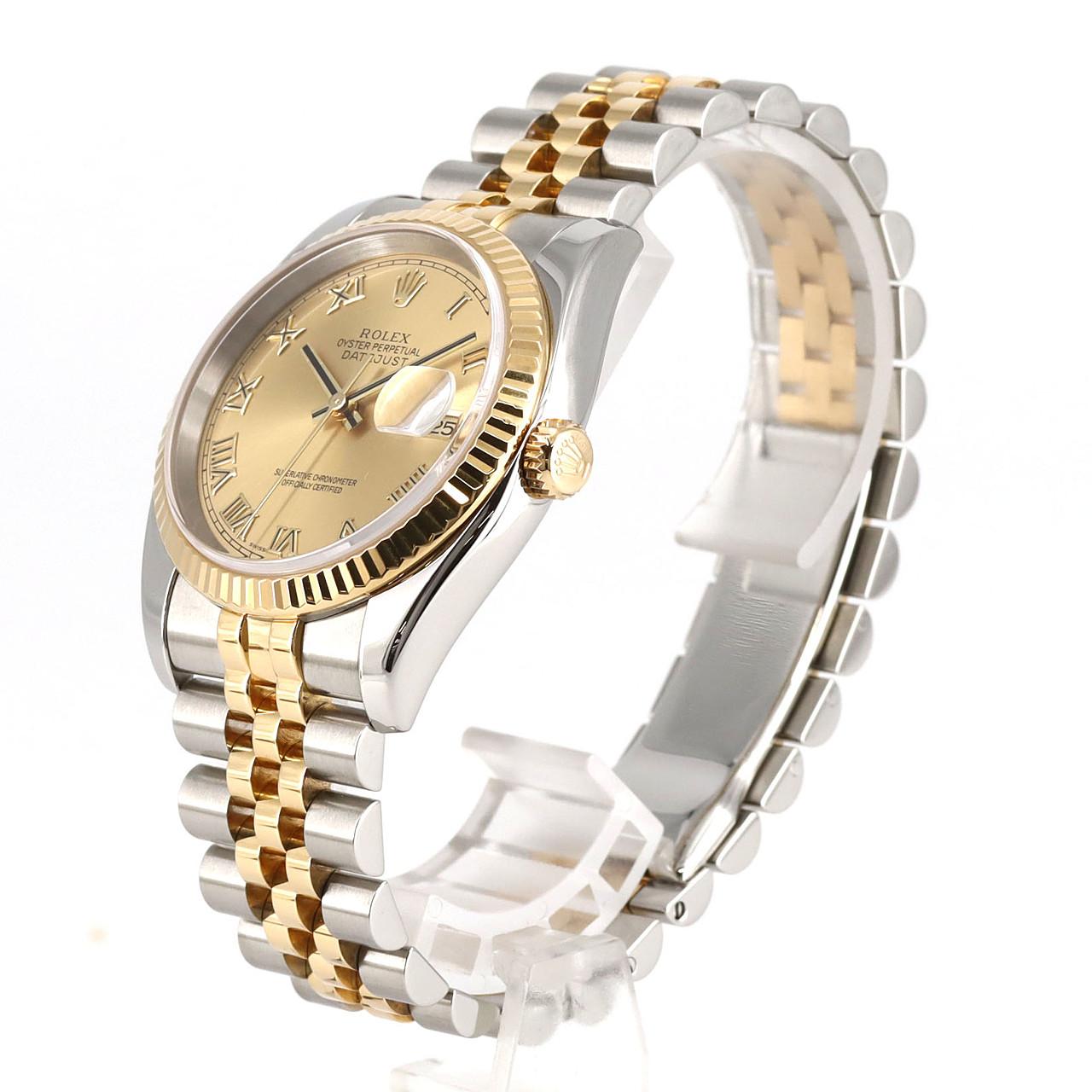 ROLEX Datejust 116233 SSxYG自動上弦D 編號
