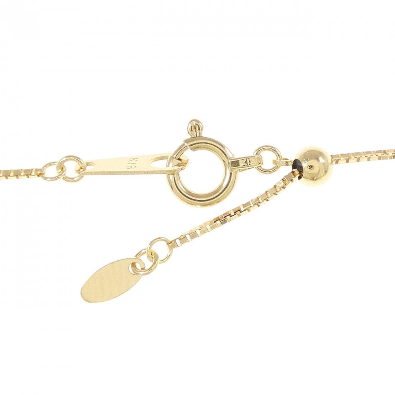 K18YG ダイヤモンド ネックレス 0.50CT