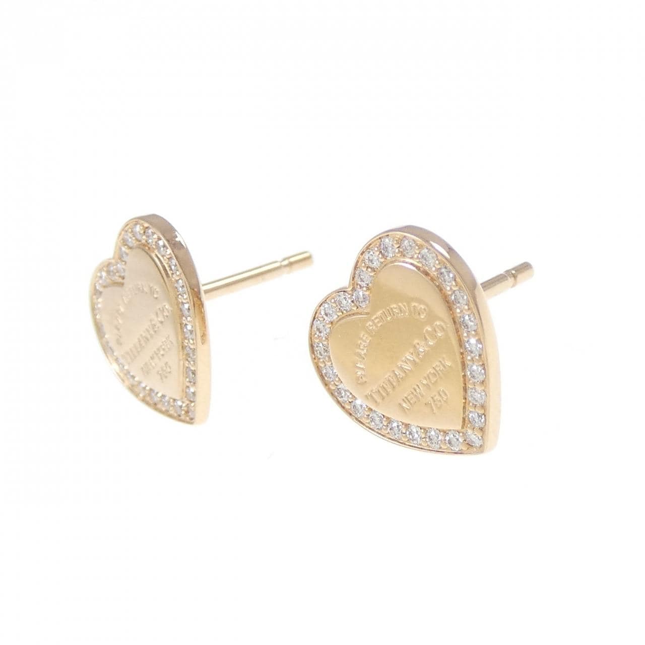 ティファニー リターントゥティファニー ハート ミニ ピアス