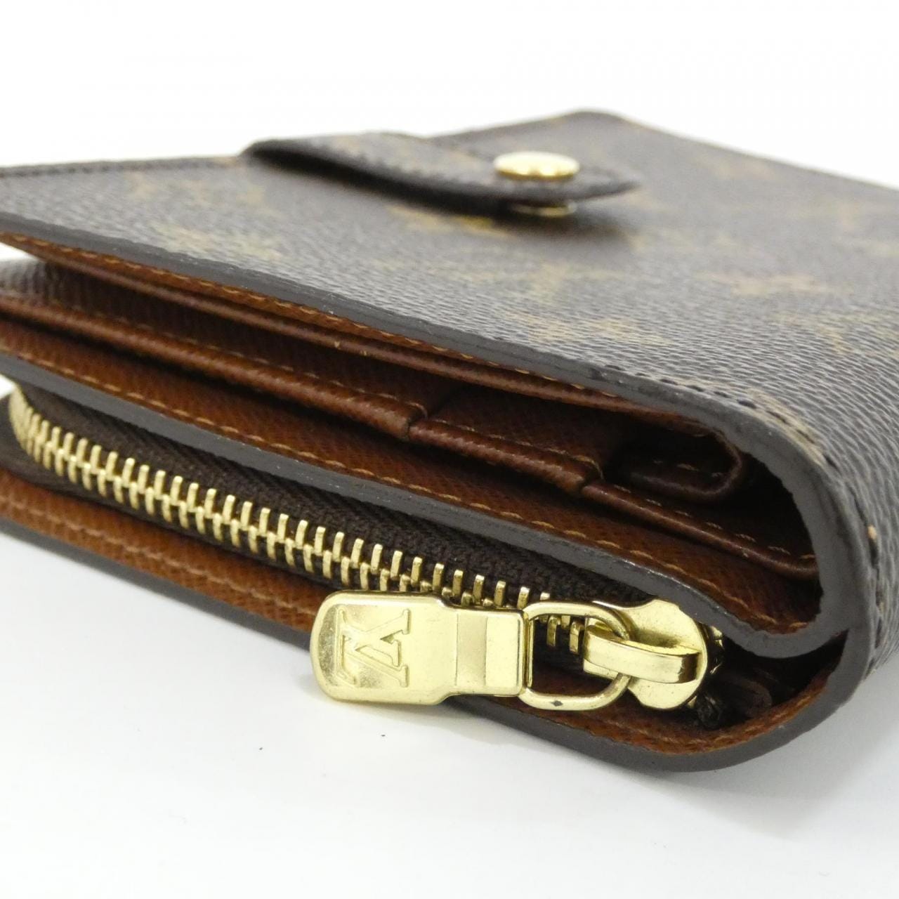 ルイヴィトン モノグラム ポルト パピエ ジップ M61207 財布