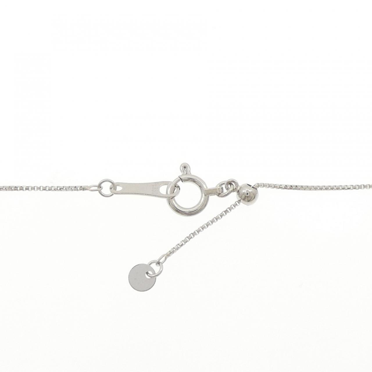 PT900/PT850 ダイヤモンド ネックレス 0.321CT G VVS1ファンシーカット