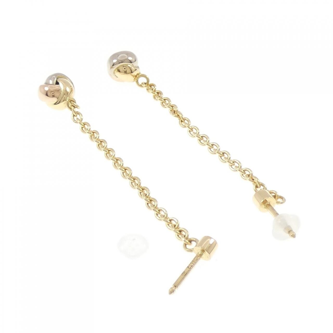 カルティエ ベビートリニティ ピアス