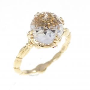 K18YG カラーストーン リング