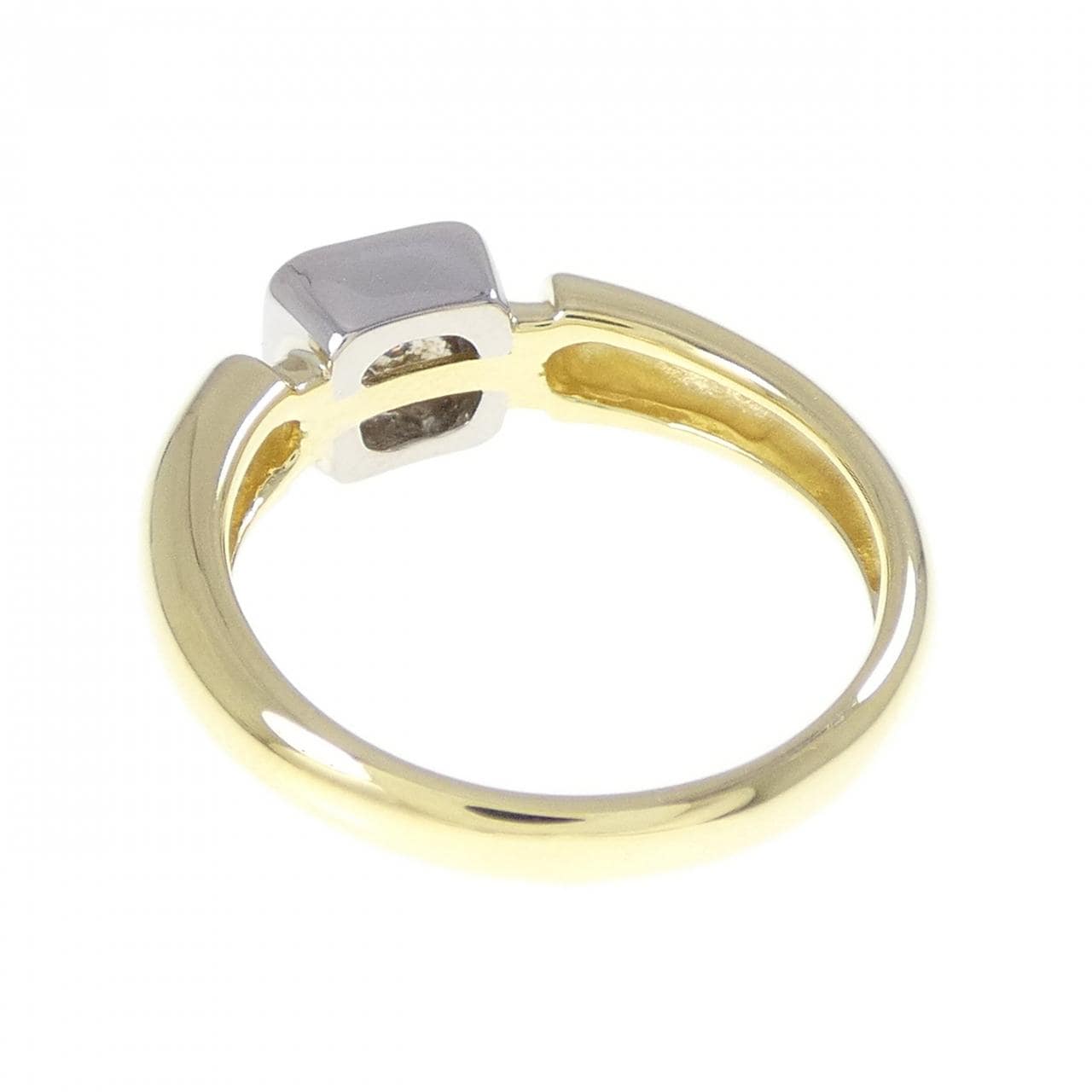 K18YG/PT900 ダイヤモンド リング 0.06CT