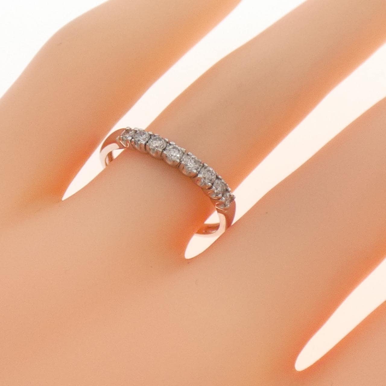 K10WG ダイヤモンド リング 0.30CT