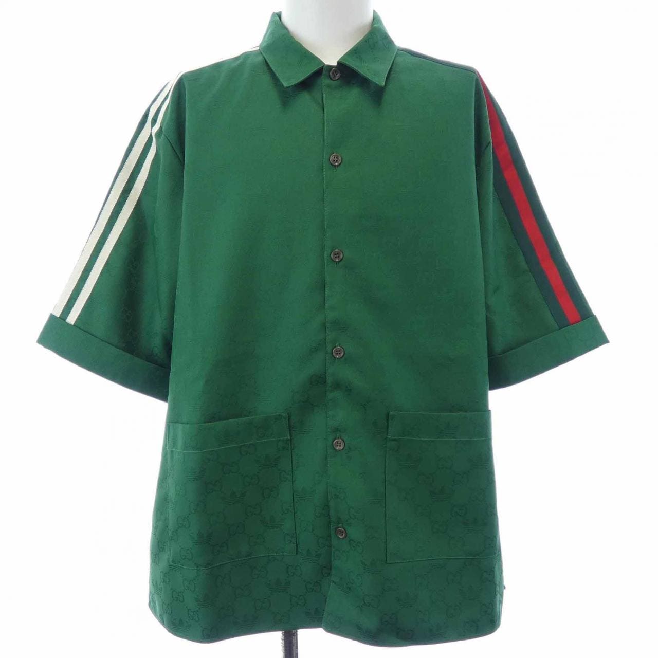 グッチ GUCCI ADIDAS 696654 ZAI22 S／Sシャツ