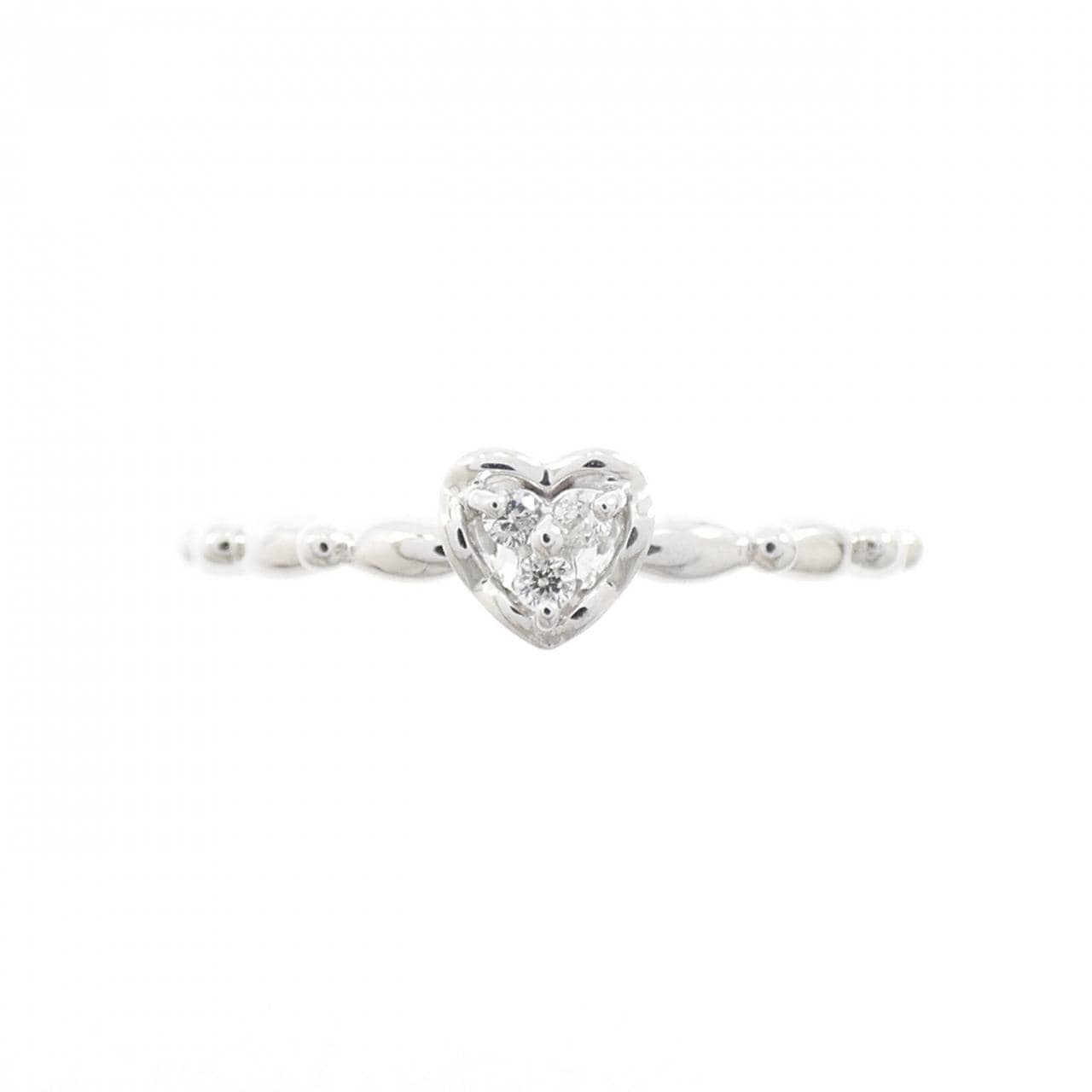 サマンサティアラ ハート ダイヤモンド リング 0.03CT