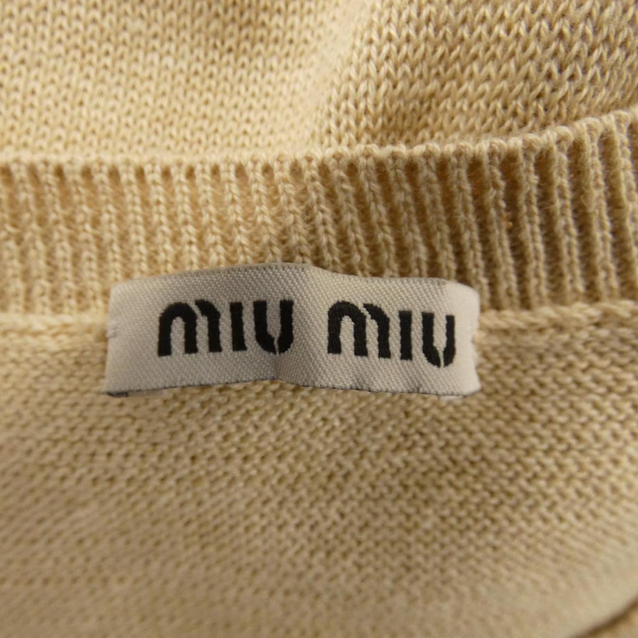 ミュウミュウ MIU MIU MMN234 1BBZ ニット