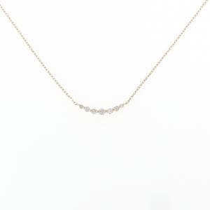 アガット ダイヤモンド ネックレス 0.1CT