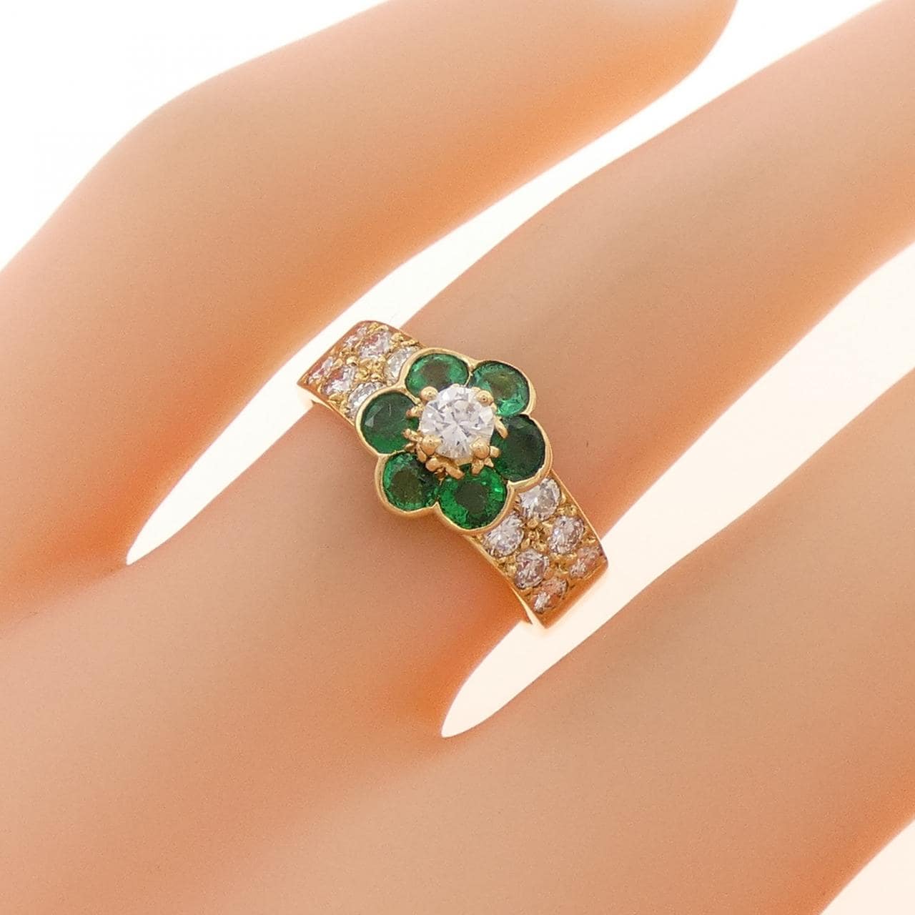 【ヴィンテージ】ヴァンクリーフ&アーペル マデール リング 0.53CT