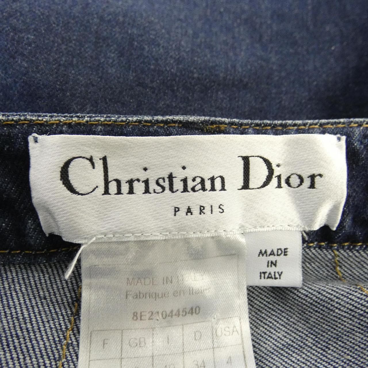 クリスチャンディオール CHRISTIAN DIOR 8E21044540 ジーンズ
