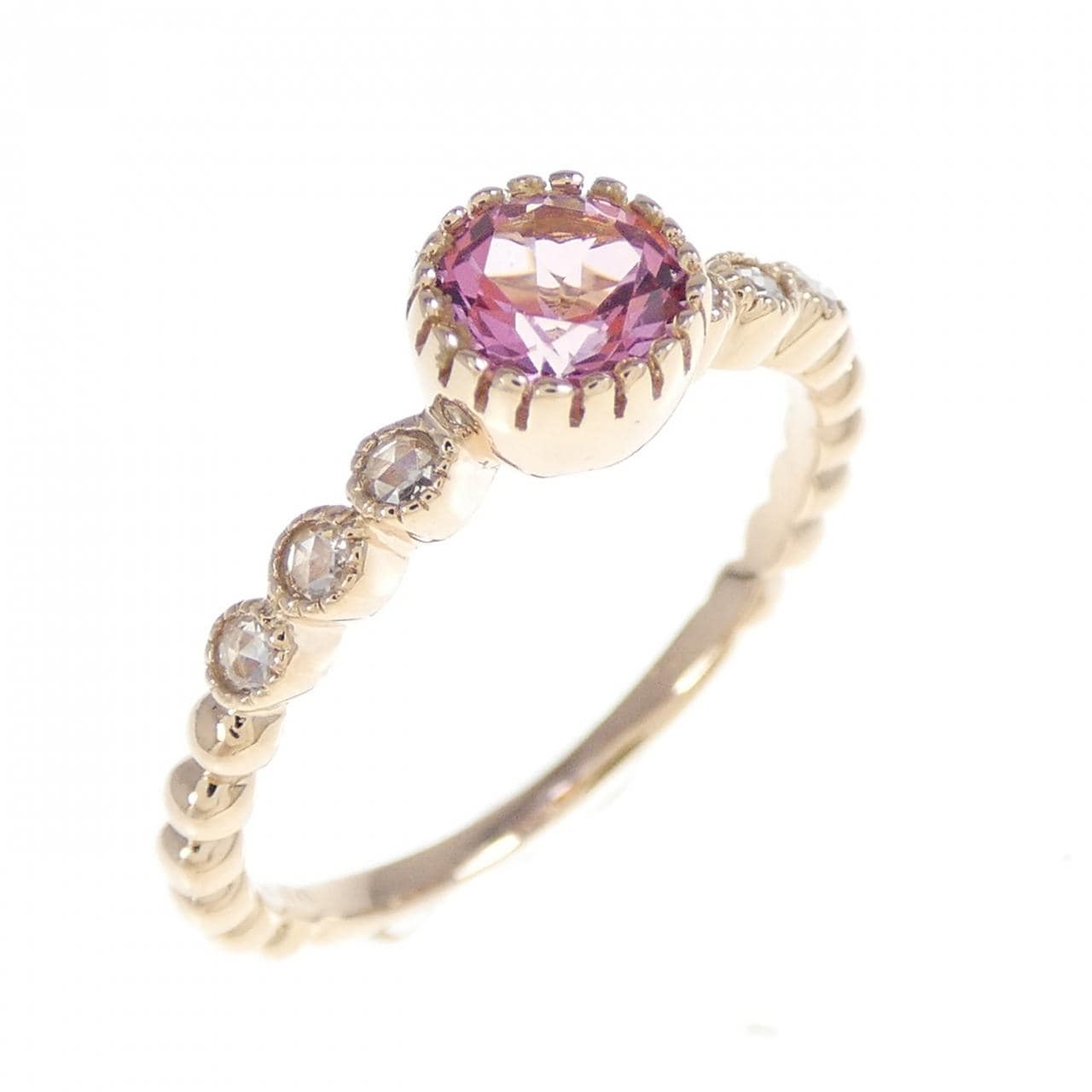 K18PG Topaz ring