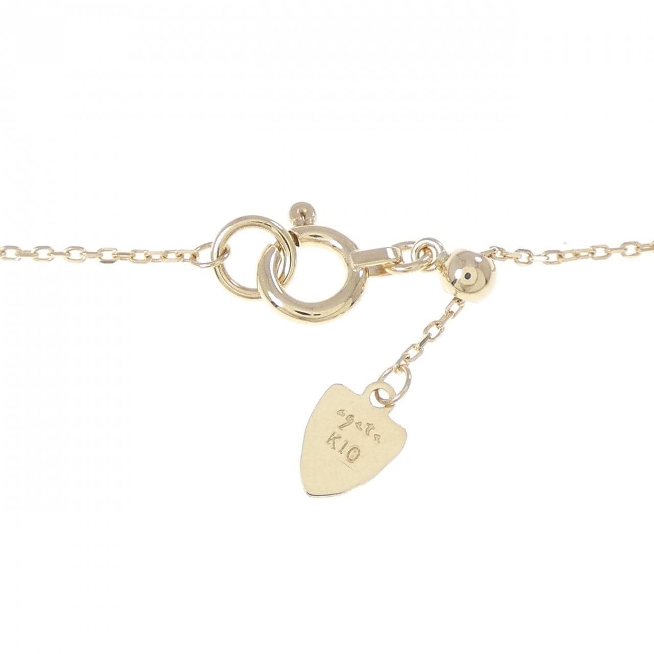 アガット ダイヤモンド ブレスレット 0.006CT
