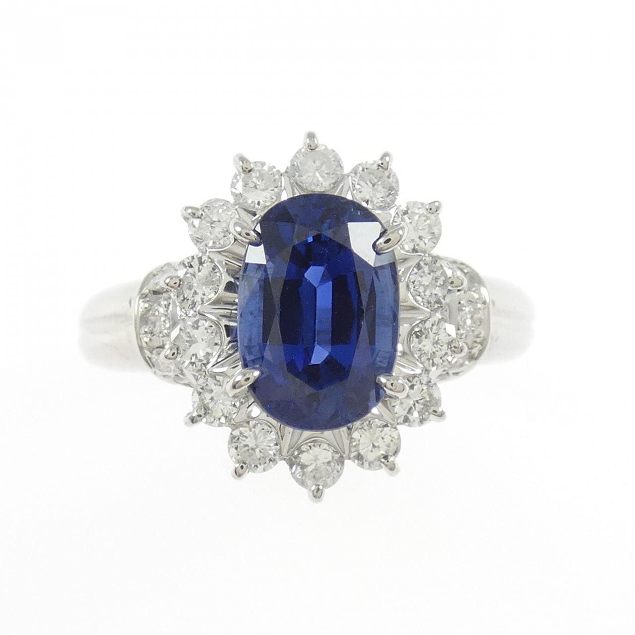 PT900 サファイヤ リング 2.21CT